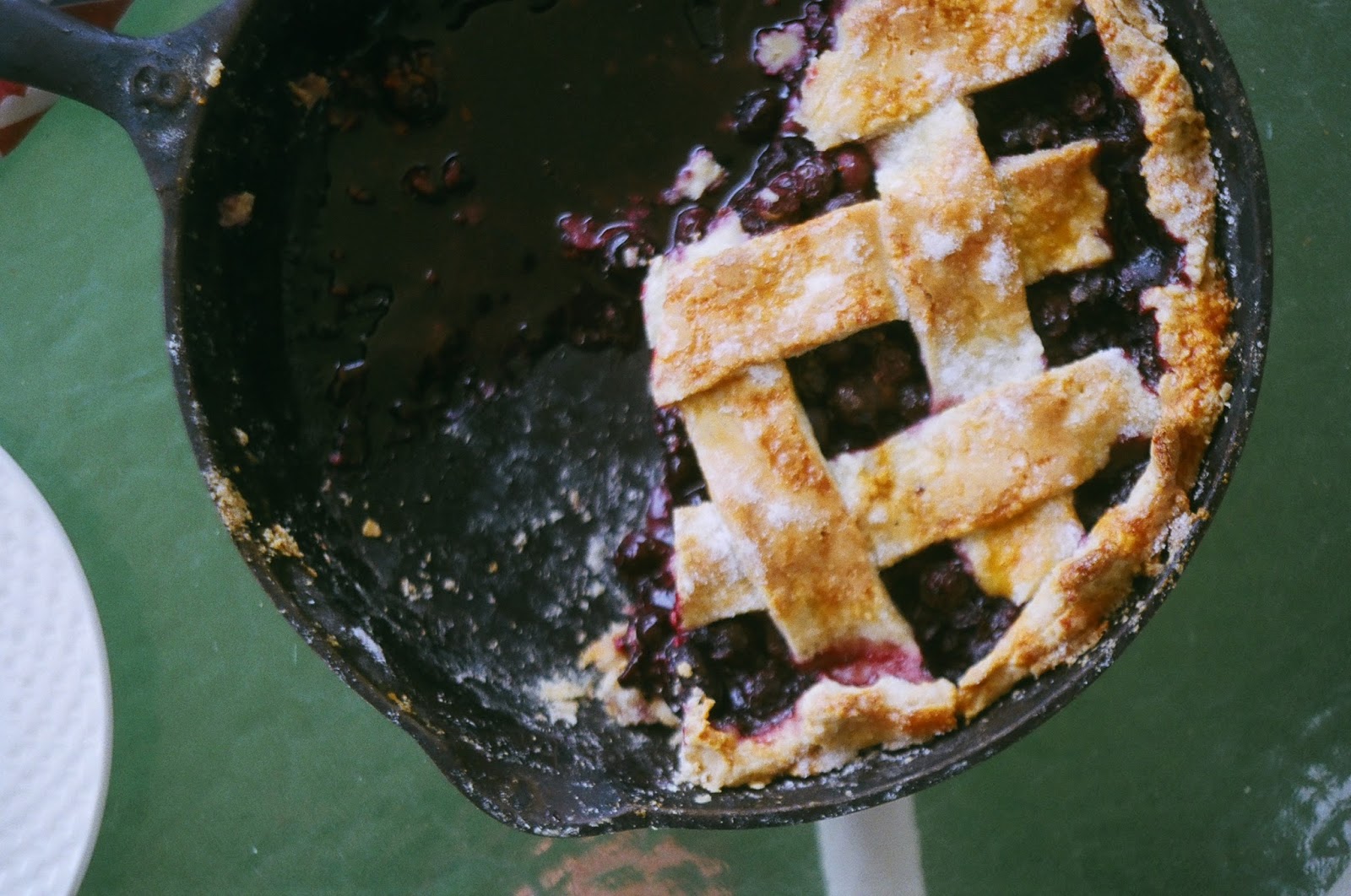 Nothing in the House Blueberry Pie
