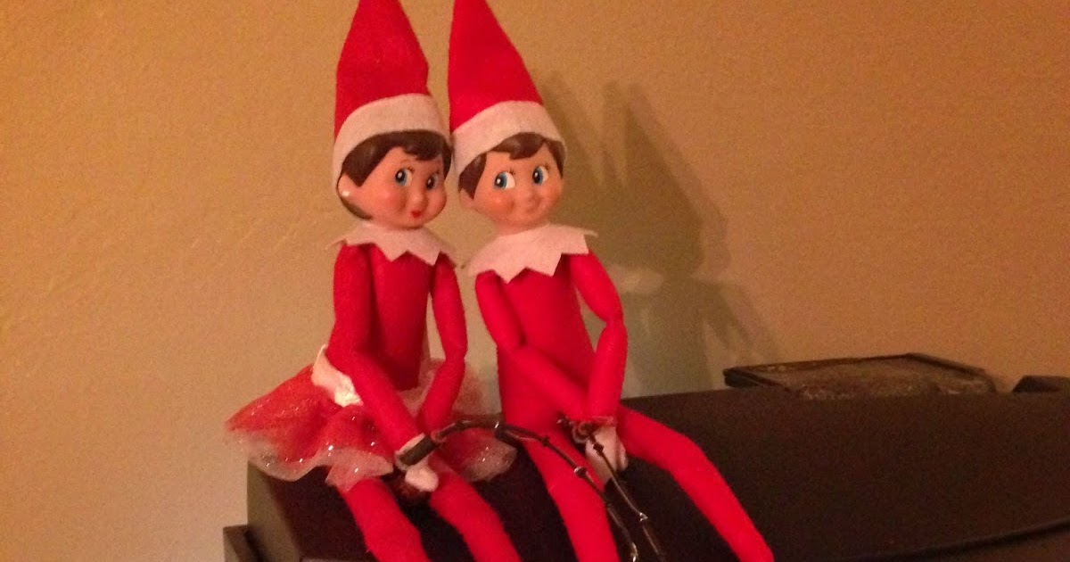 Elf on the Shelf Easy Ideas For Two Elves Building Our Story