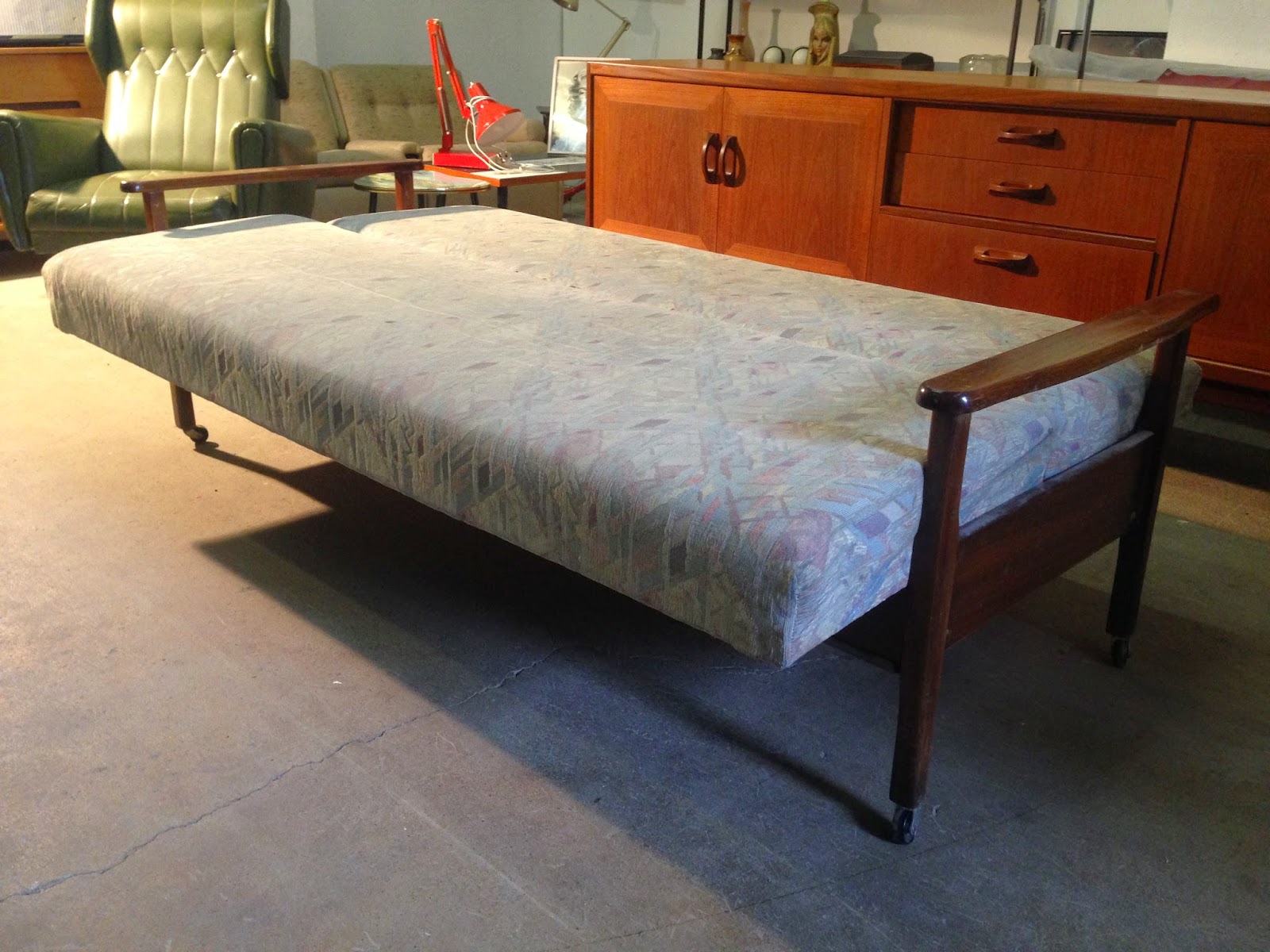 OCD Vintage Furniture Ireland Vintage 1970s Sofa Bed