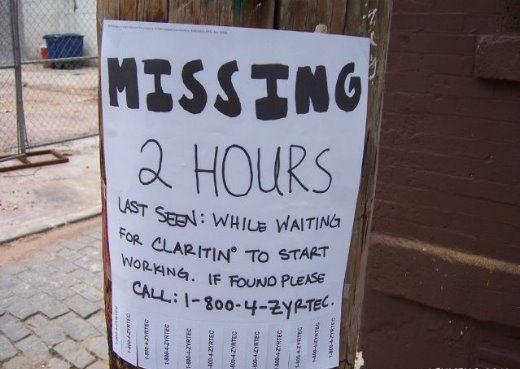 Funny Lost & Found Posters