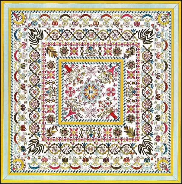 Esther's Quilt Blog Love Entwined 4 Colour Ways