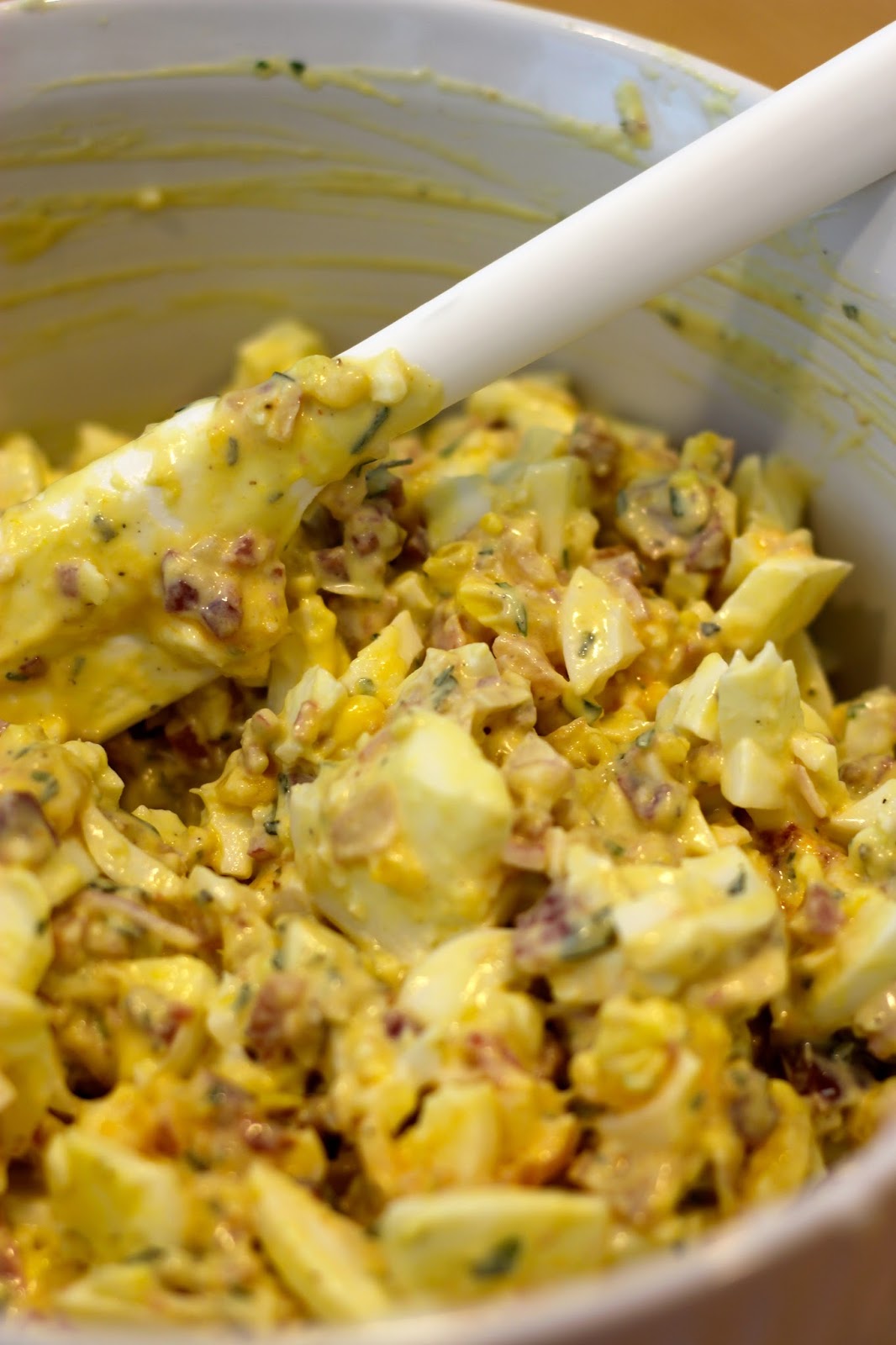 The Polished Pebble: Fancy Deli Style Egg Salad