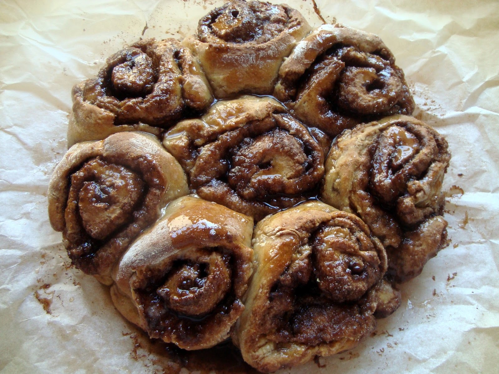 A Couple in the Kitchen Golden Cinnamon Buns (Secret Recipe Club)