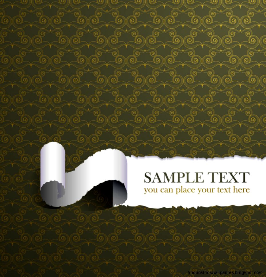 Tear marks retro wallpaper 02 vector Free Vector 4Vector Tear marks retro wallpaper 02 vector Free Vector 4Vector