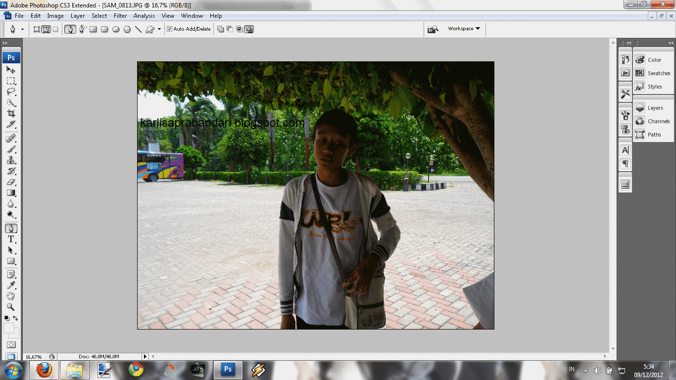 Cara merubah warna background pas foto dengan photoshop cs4 40 Cara merubah warna background pas foto dengan photoshop cs4 46