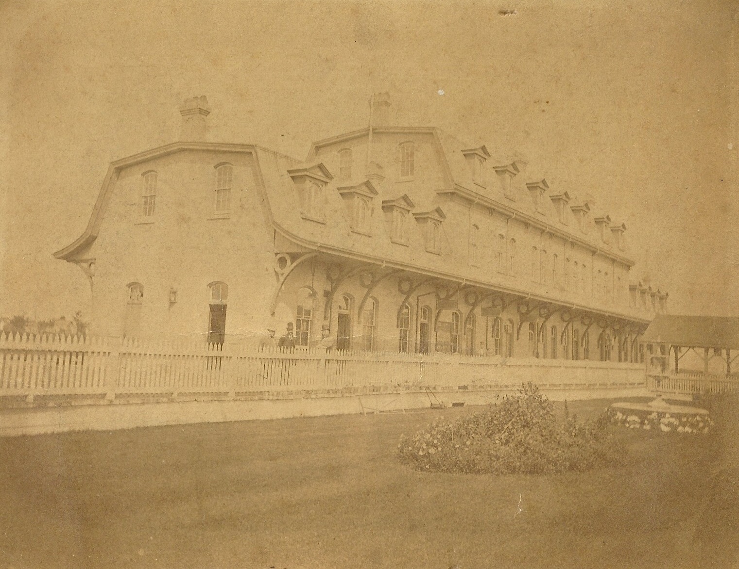 Station Stories Point Edward's Grand Trunk Railway Lambton County