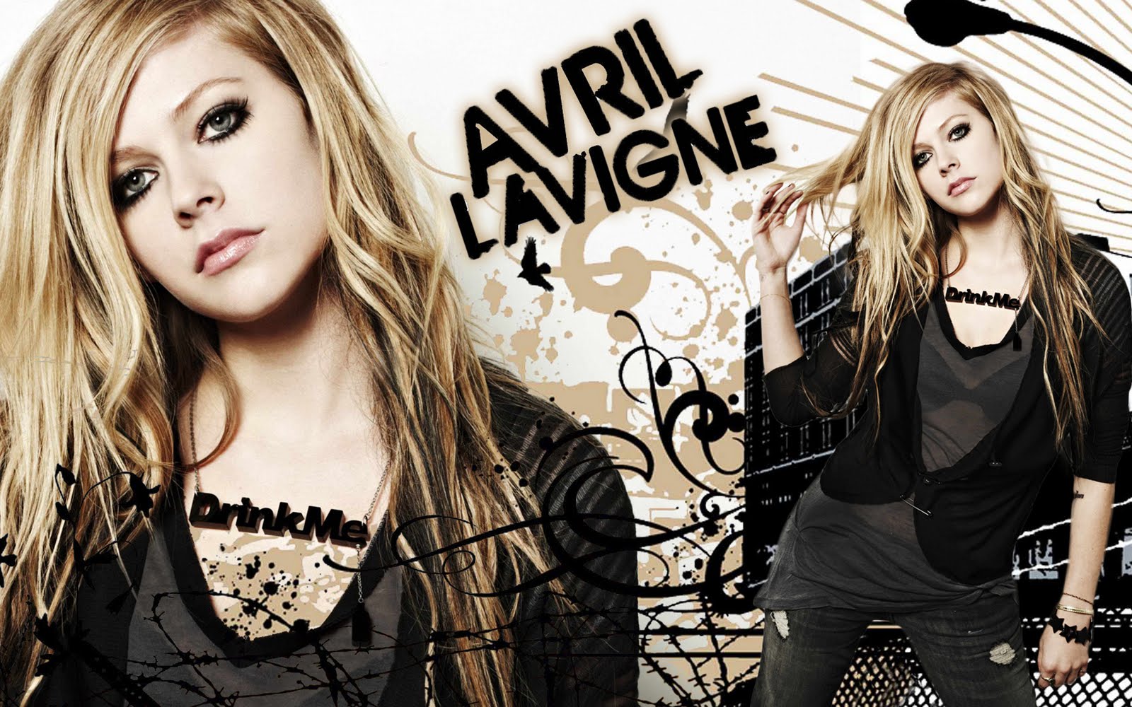 The fourth album of Avril Lavigne (Goodbye Lullaby) .