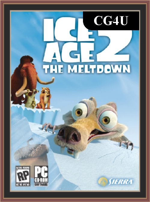 Ice Age 2 - The Meltdown PC Game Cover | Ice Age 2 - The Meltdown PC Game Poster