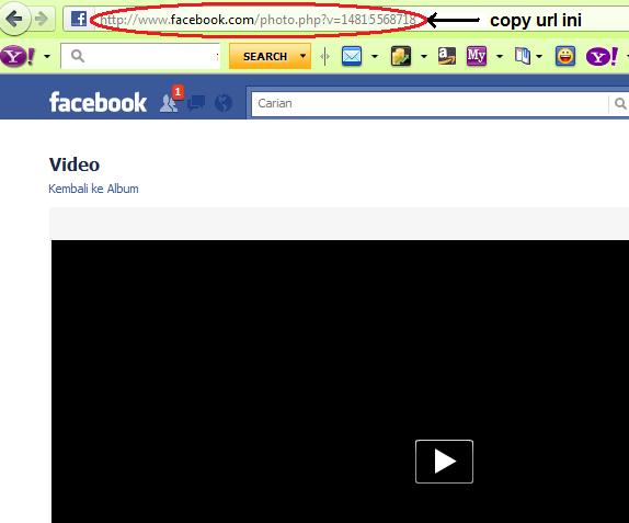 how to copy url from facebook