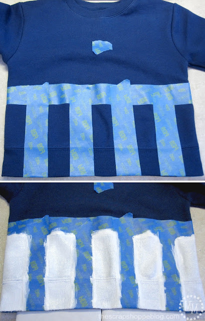 DIY Captain America shirt