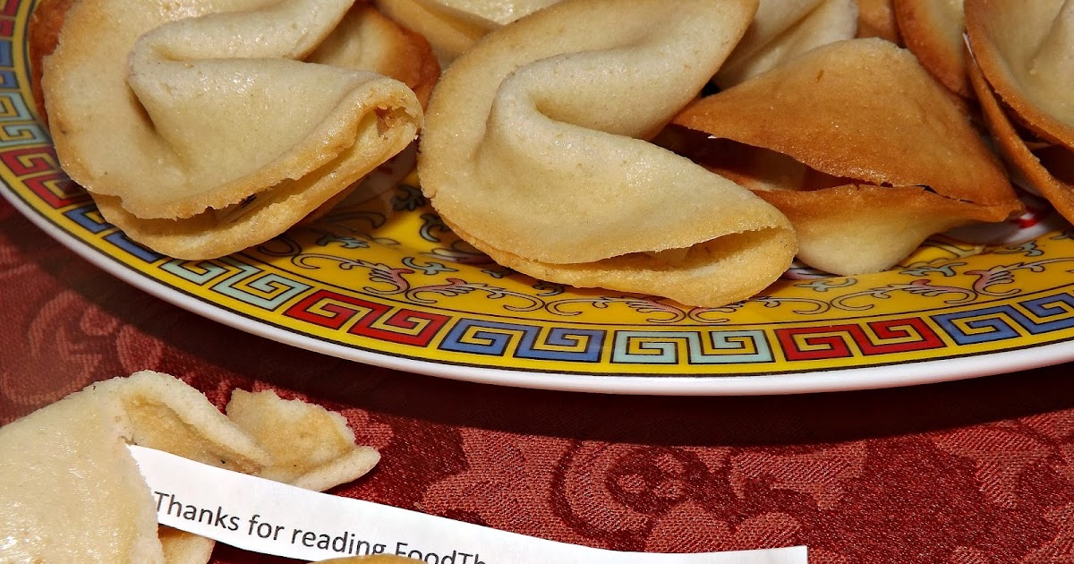 FoodThoughtsOfaChefWannabe Fortune Cookies!