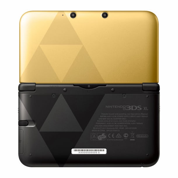 New Beautiful Gold Zelda 3DS XL Coming to Europe and possibly North