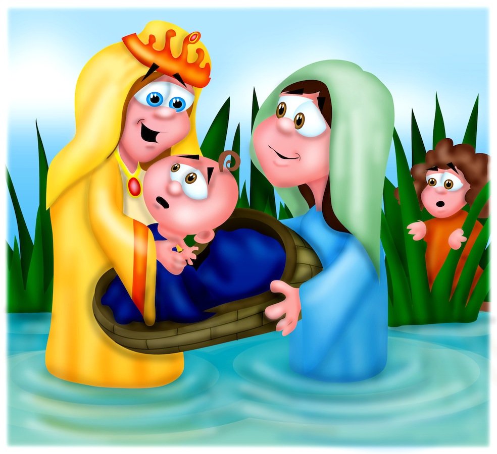 Mr Biblehead Moses found and reunited (Exodus 2)