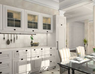 White Cabinets Kitchen Design
