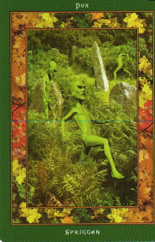 Tarot El Anillo de las Hadas:  Spriggan