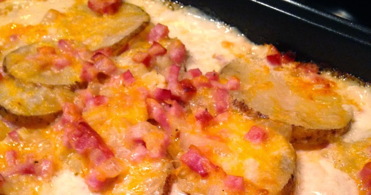 Pattitudes Ree Drummonds Scalloped Potatoes and Ham