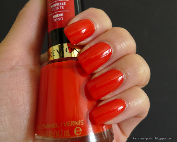 relish nail polish revlon red