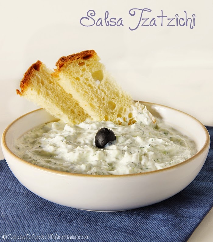 Tzatziki (salsa greca di yogurt e cetrioli)