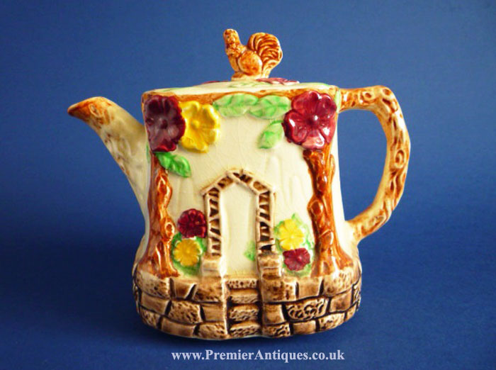 Premier Antiques Wade Heath Squirrel Teapot