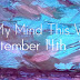 On My Mind This Week - September 14th-20th