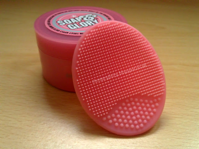 soap and glory mini mitt flake away scrub