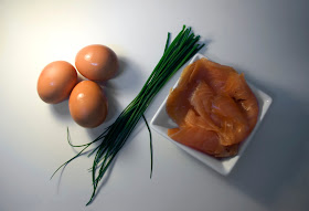Huevos con salmón ahumado y mantequilla - ingredientes
