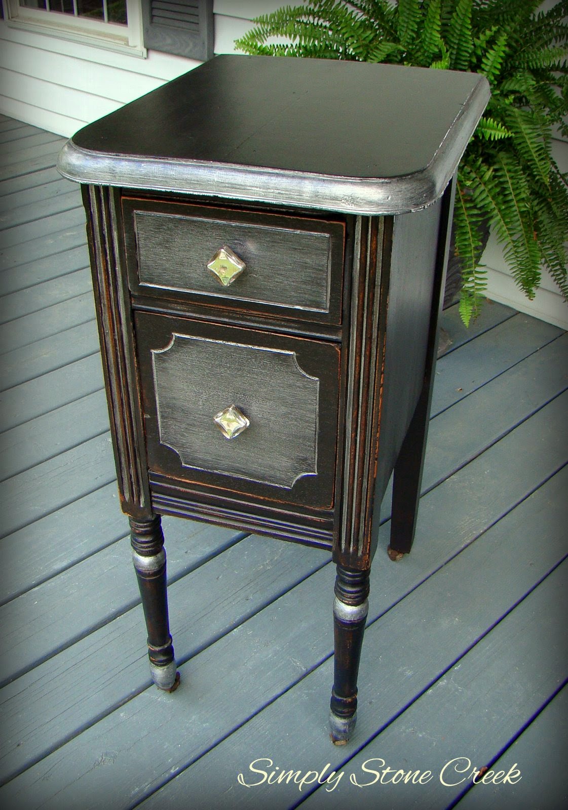 Simply Stone Creek The Little Black Nightstand and a Review of