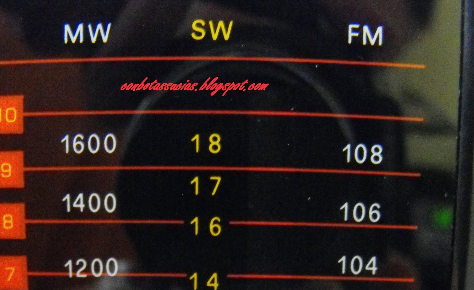 ConBotasSucias EMISORAS DE RADIO EN MADRID