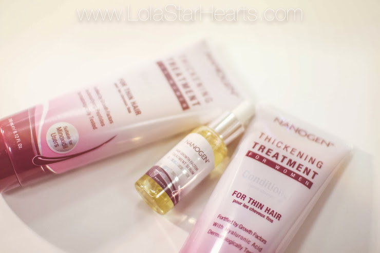 nanogen hair thicken treatment for thinning hair loss treatment review