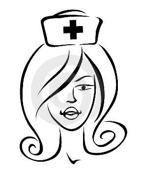 Desenhos de Enfermeira para Colorir, Pintar e Imprimir