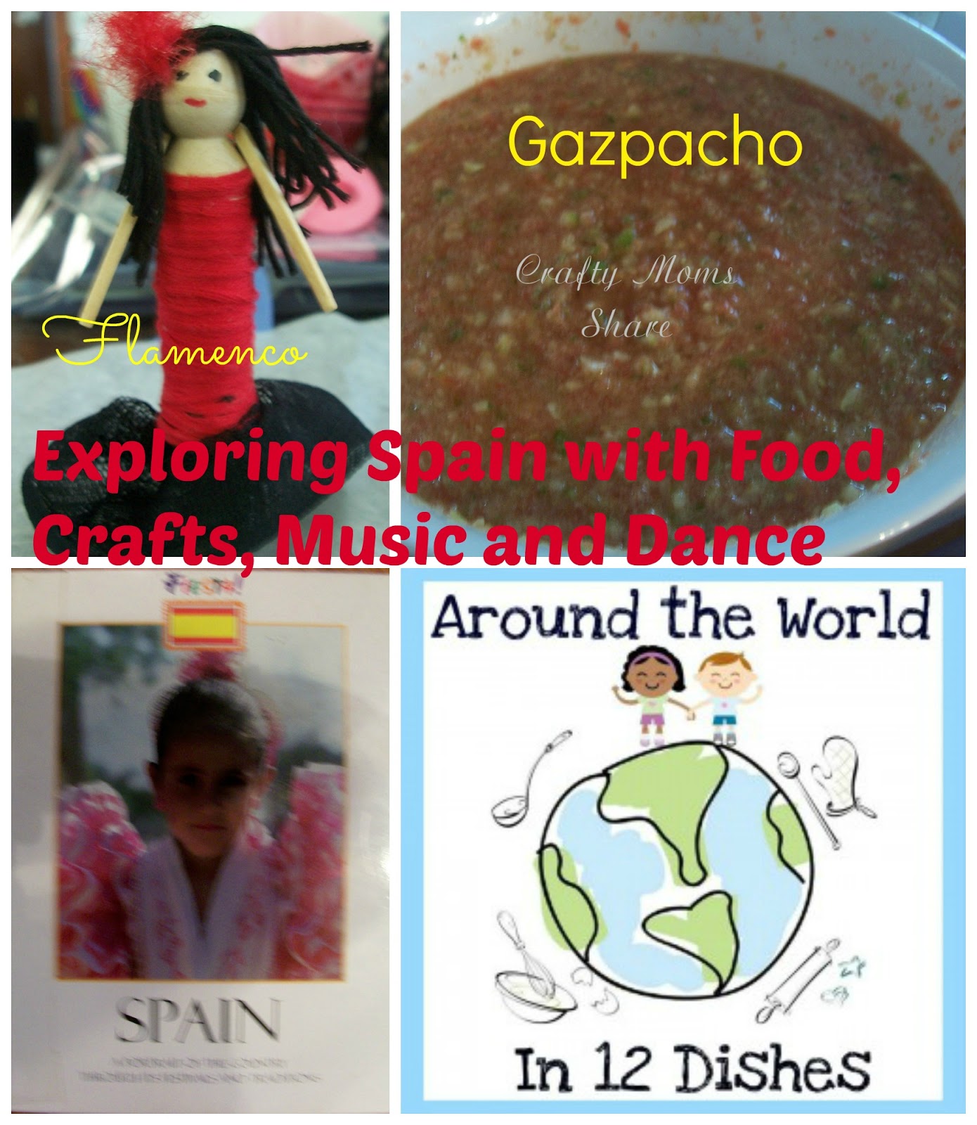 Crafty Moms Share Exploring Spain 2 with Food, Crafts, Music and Dance