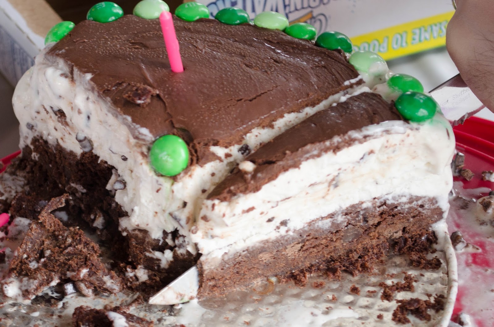 Gluten Free•dom NY Peppermint Patty Ice Cream Cake