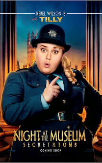 Rebel Wilson Night at the Museum Secret of the Tomb poster