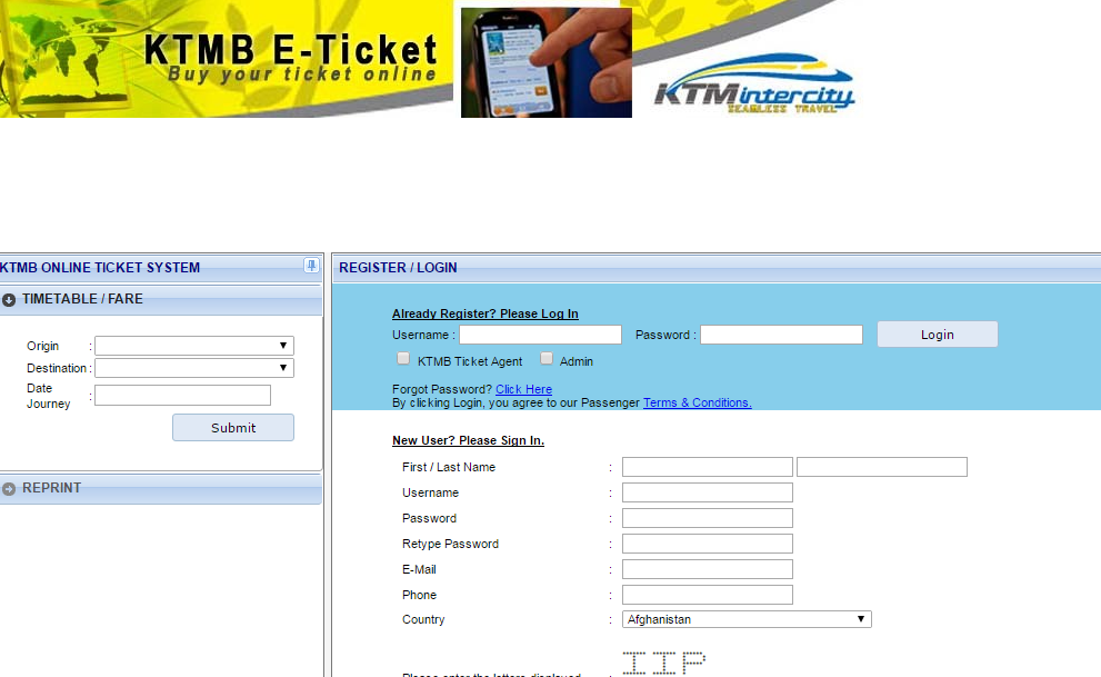Life After Graduate Ktmb Online E Ticket Purchase System