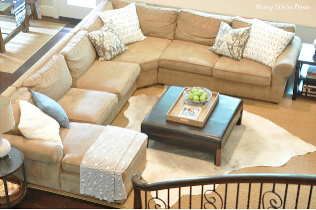 Our Living Room Sectional Pottery Barn Pearce A Review Daun