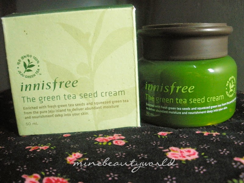 [Review] Innisfree The Green Tea Seed Cream Mine Beauty World