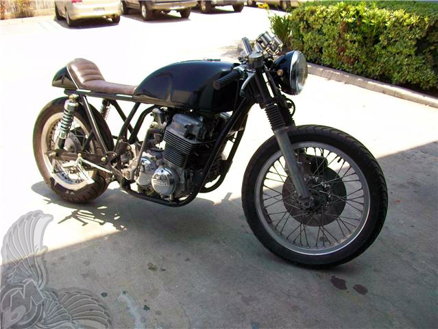 ryan's honda cb750 cafe racer project