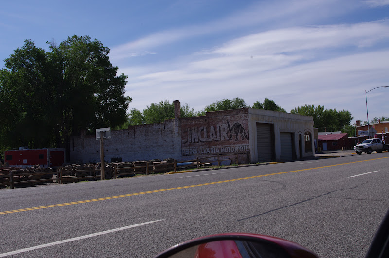 Painted Bricks Sinclair Station, Hudson Wyoming
