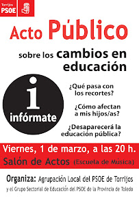 Acto informativo sobre Educación