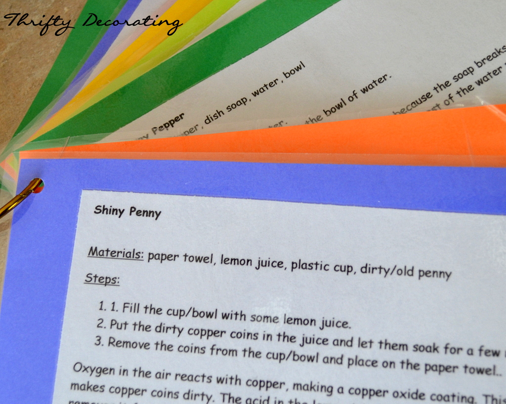 Thrifty Decorating: Science in a box