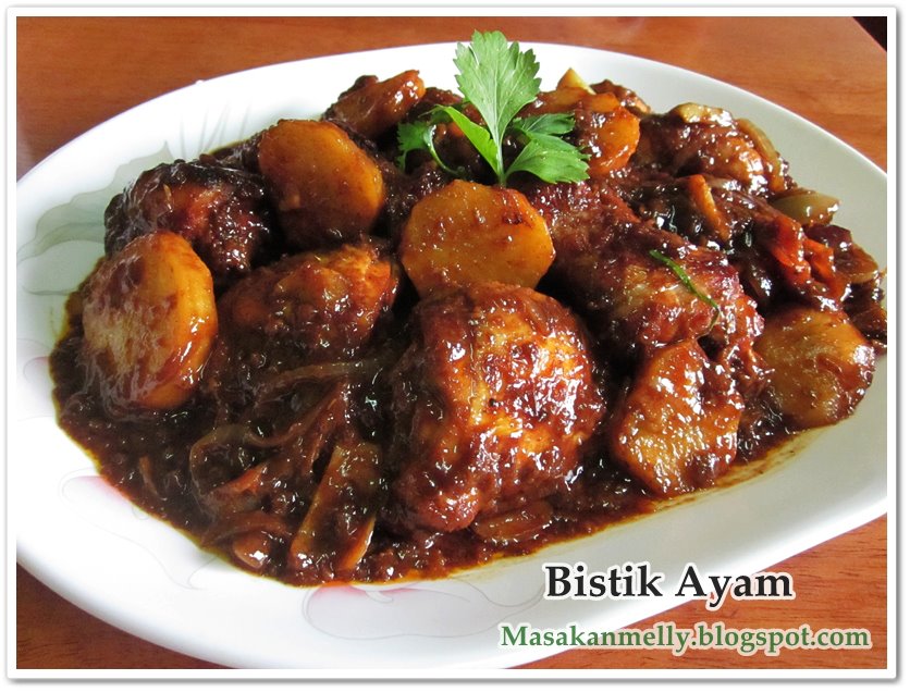 Masakan Melly Bistik Ayam Masakan Melly Bistik Ayam
