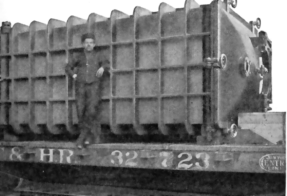 Model Railroad Minutiae Flat car loads 1919
