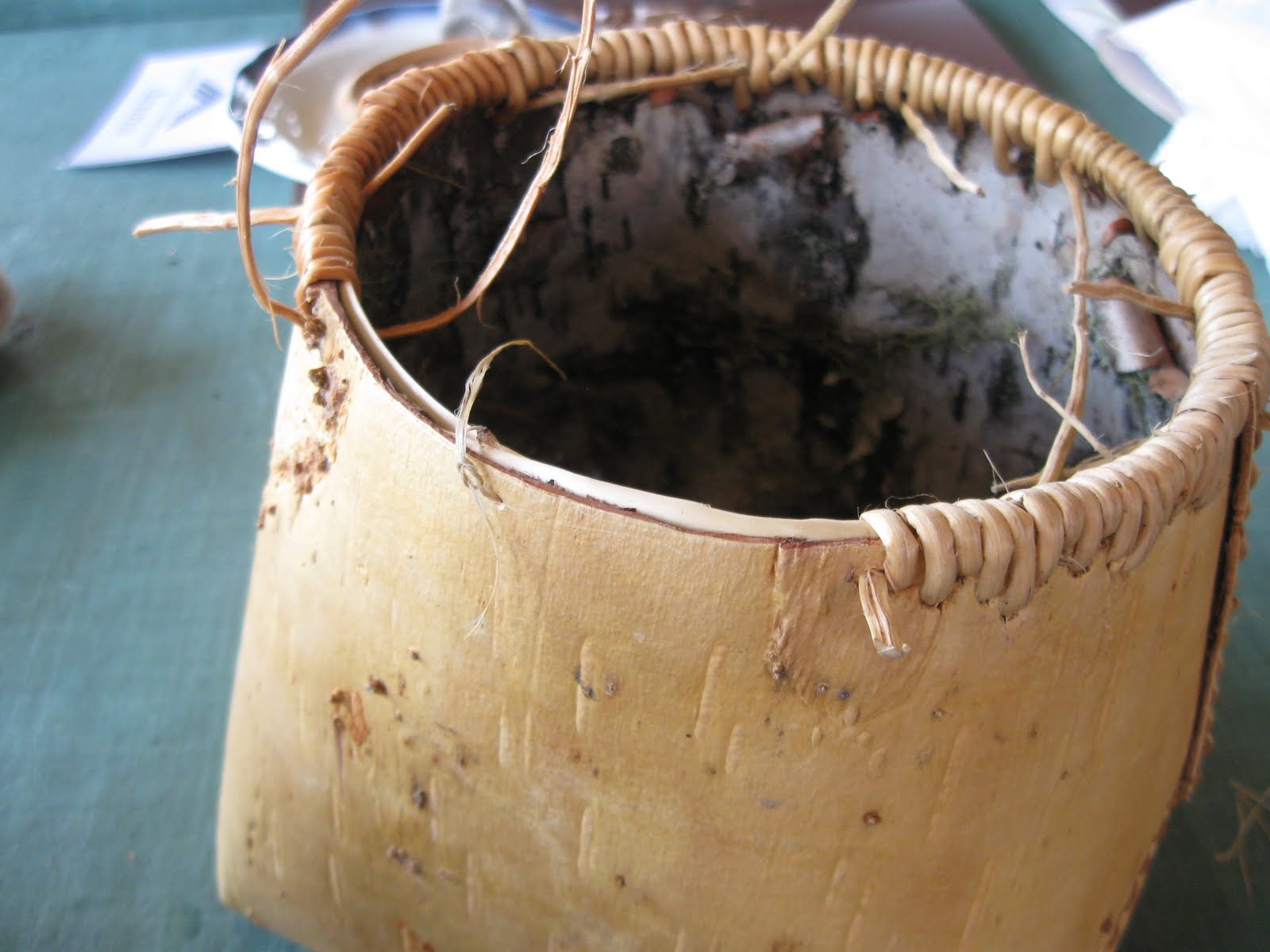 Birch Bark Berry Basket North House Folk School
