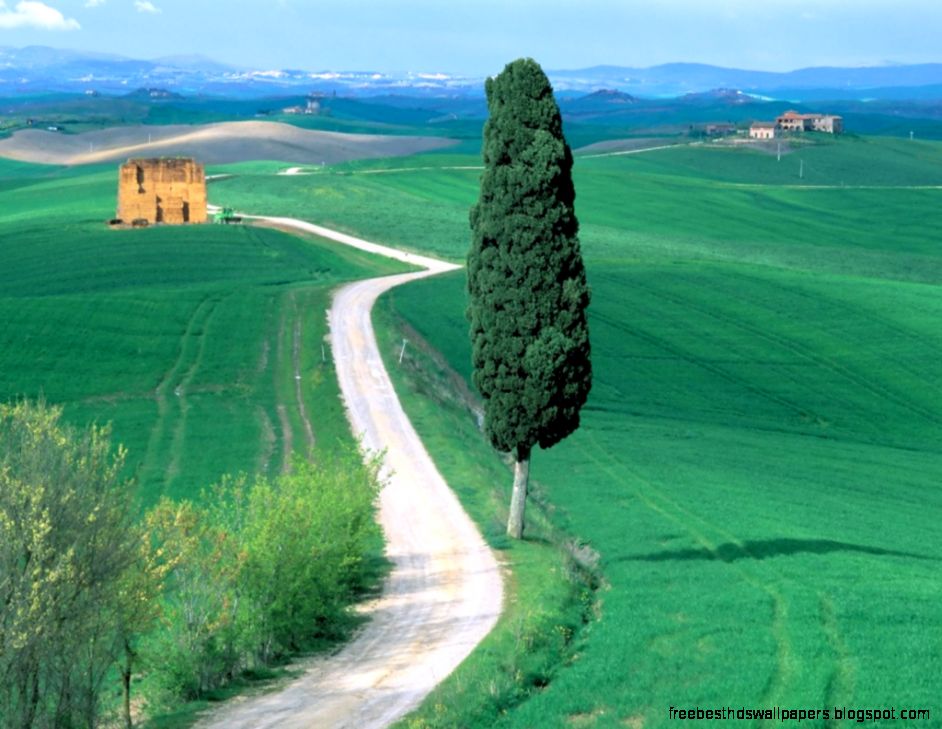 Country Road Tuscany Italy Country Road Tuscany Italy