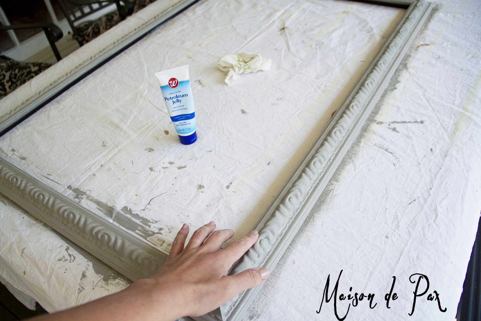 "Antique" Frame Tutorial Maison de Pax