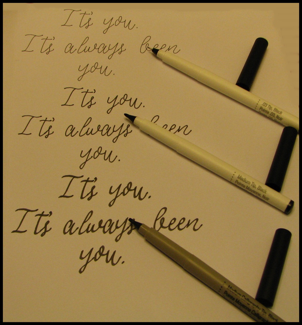 Around the Block with scrapalette Black Pen Variety Pack from Cricut