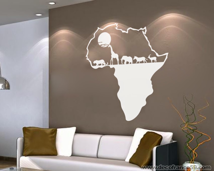 Stickers muraux africains - Decofrance59.com