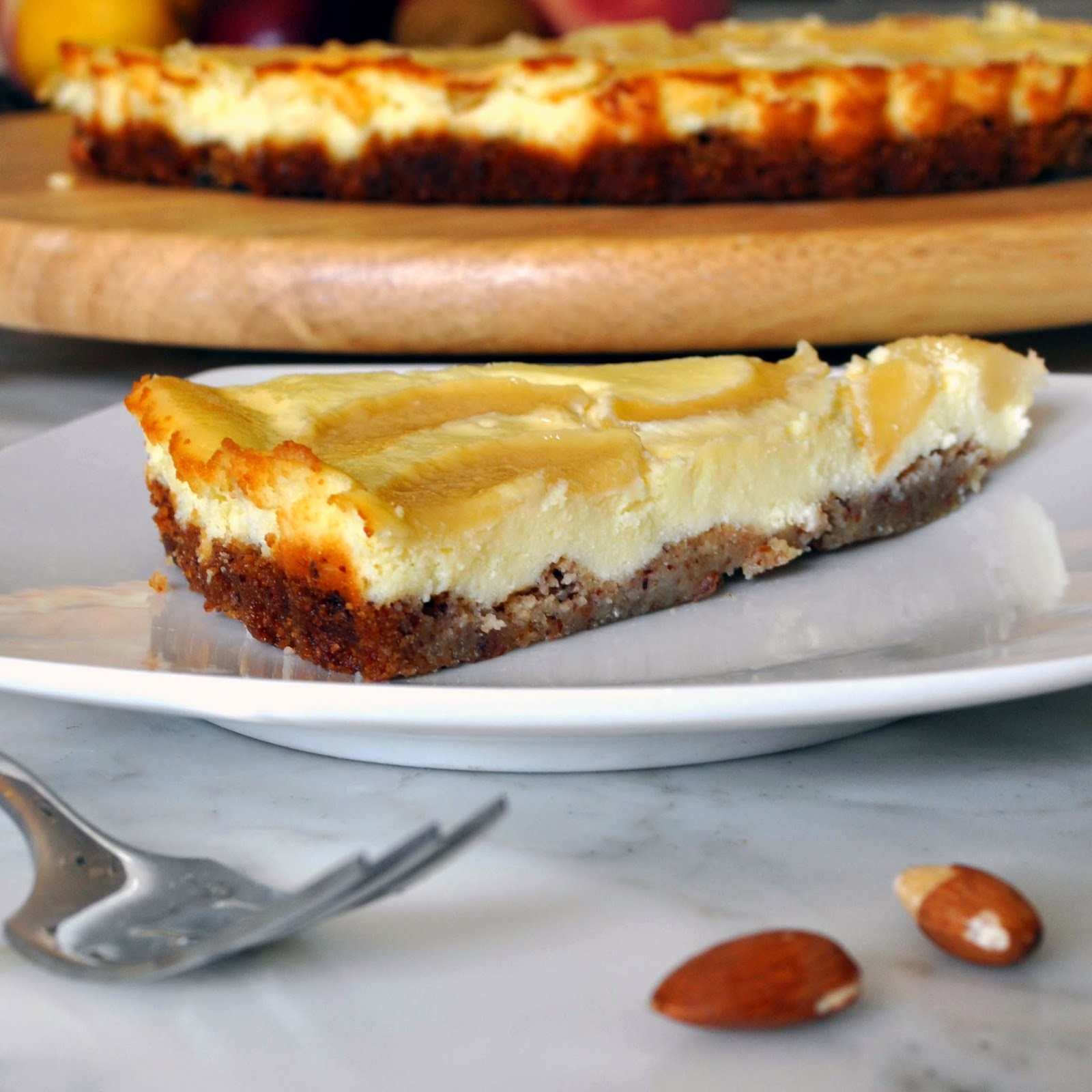 Cooking with Manuela GlutenFree Pear and Ricotta Cheesecake Tart with