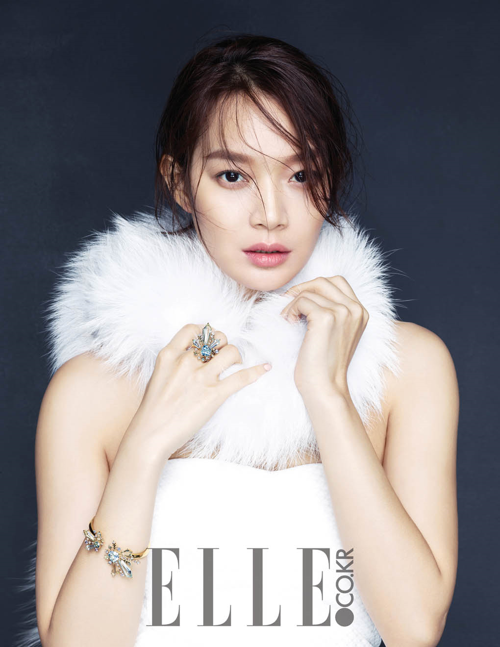 twenty2 blog: Shin Min Ah in Elle Korea October 2014 | Fashion and Beauty