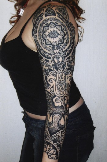 Sleeve Tattoo For Girls
